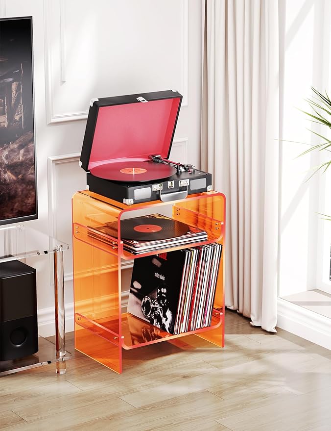 Acrylic Record Player Table - Image 4