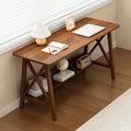 Extra Long Desk with Bookshelf by NELYE