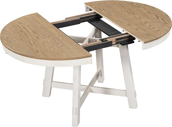 Need Extendable Farmhouse Round Dining Table - Image 5