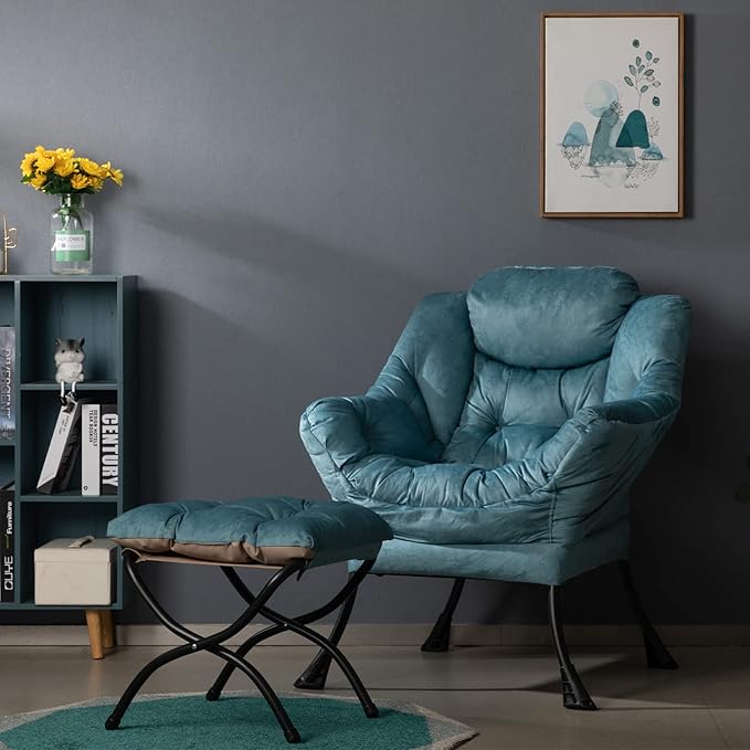 HollyHOME Fabric Lazy Chair - Image 6