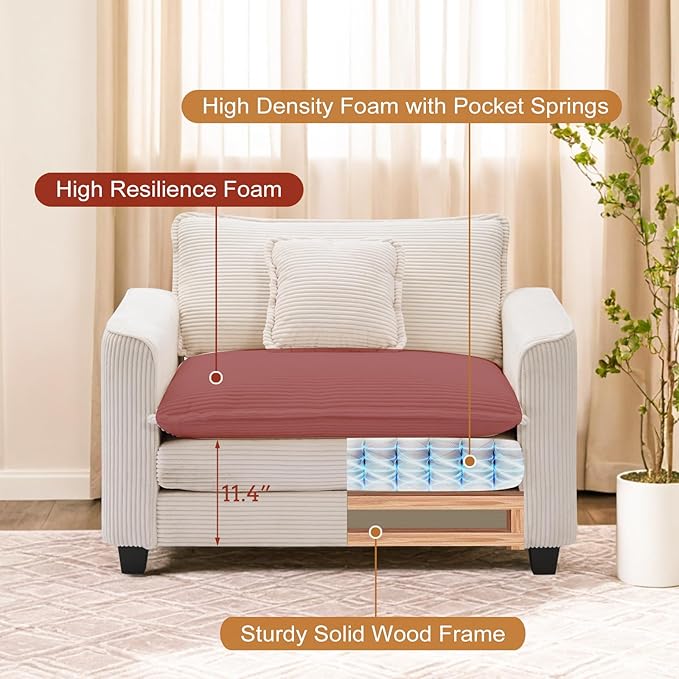 Furniliving Oversized Accent Chair - Image 3