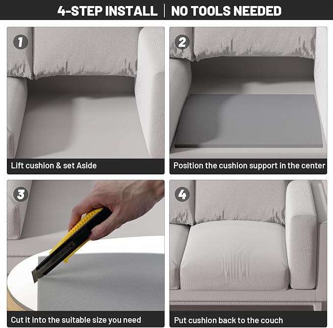 Couch Cushion Support for Sagging Seat - Image 4