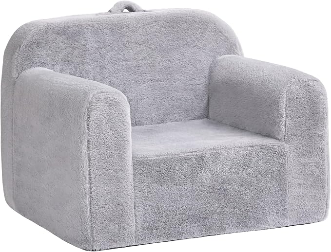 Toddler Chair Plush Kids Couch, Comfy Kids Sofa Toddler Lounger Chair by Givjoy