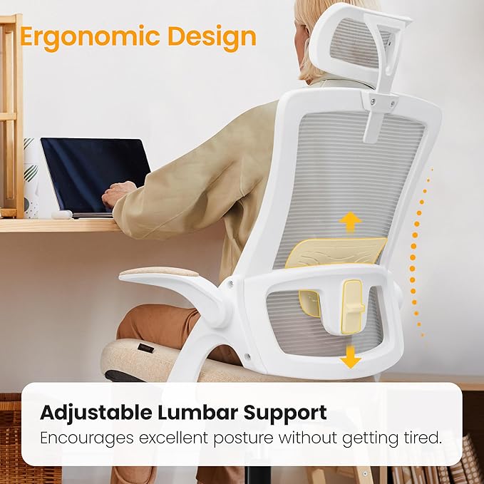 NEO CHAIR Ergonomic Office Desk Chair High Back Computer Gaming Mesh Chair - Image 4