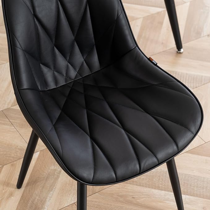 Rowill Black Dining Chairs Set of 2 - Image 8