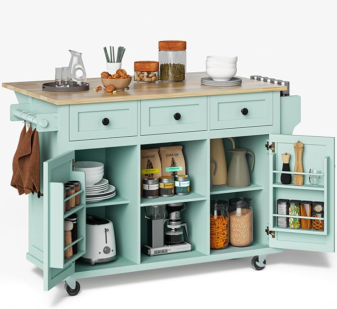 Rovibek Rolling Kitchen Island by Rovibek