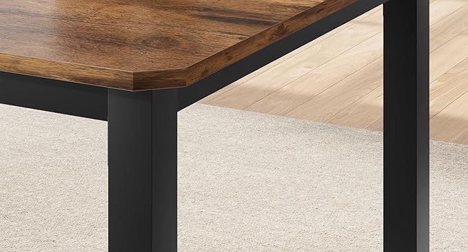 78.7 Inch Long Computer Desk, Large Industrial Office 2 Person Desk Workstation - Image 6