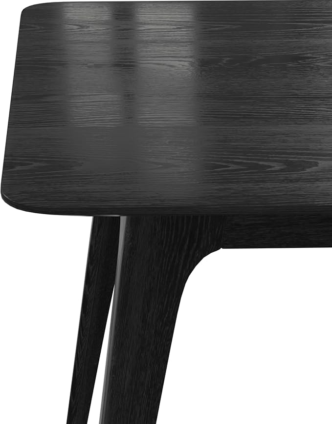 Mid-Century Modern Solid Wood Dining Table - Image 9
