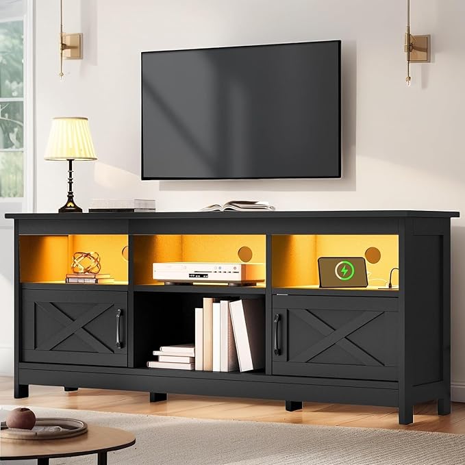 YITAHOME TV Stand for 65 Inch TVs, Entertainment Center by YITAHOME
