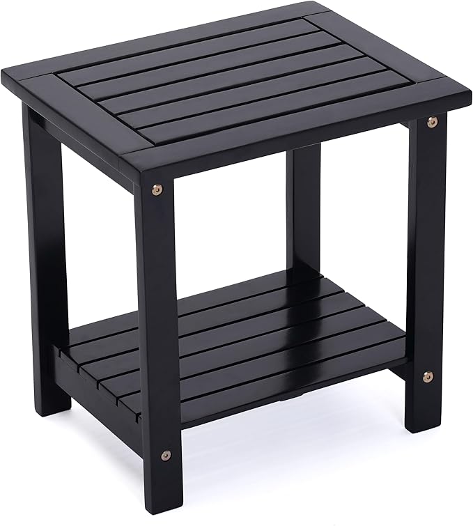 Adirondack Side Table – Weather-Resistant Rectangular End Table by AN68-Home-Clicknow