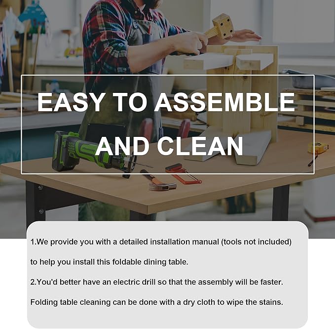 Ball & Cast 5 Pieces Folding Extendable Dining Table Set - Image 9