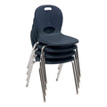 Learniture LNT-118-CSW-NV Learniture Structure Series Stackable School Chairs by Learniture