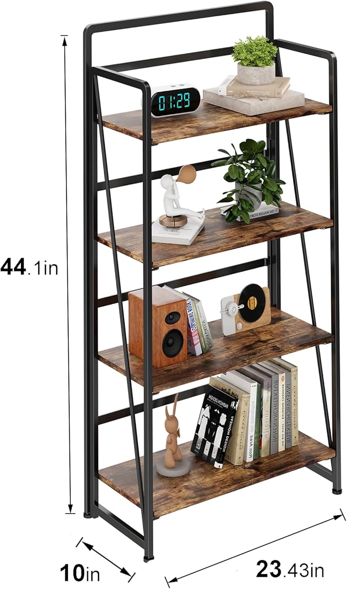 BHG No Assembly Folding Bookshelf - Image 3