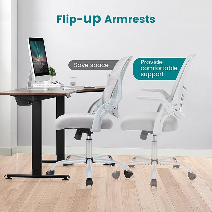 SMUG Home Office Desk Chair, Ergonomic Computer Managerial Executive Chairs - Image 7