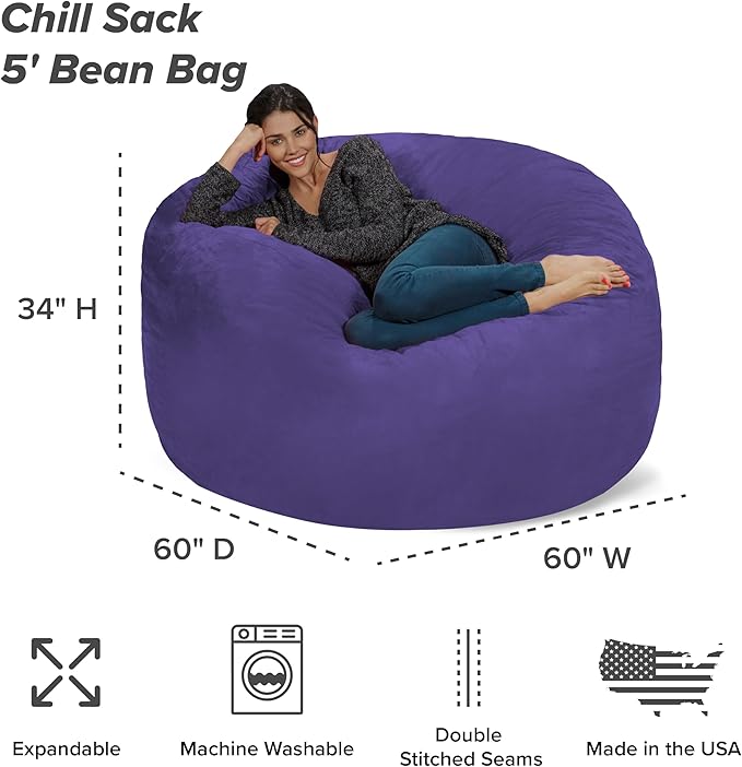 Chill Sack Bean Bag Chair - Image 3