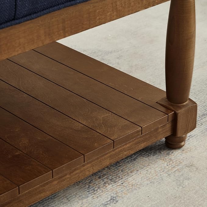 24KF Upholstered Square Coffee Table - Image 6