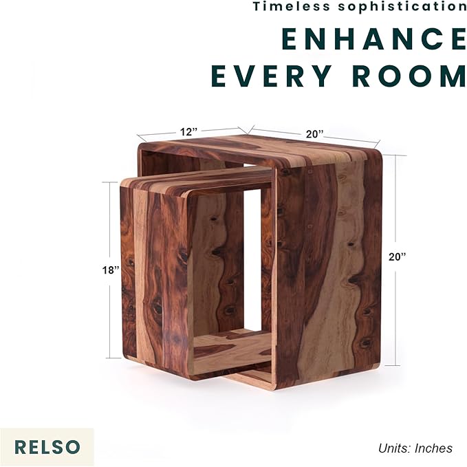 Relso Cascade Nesting Tables for Living Room - Image 2