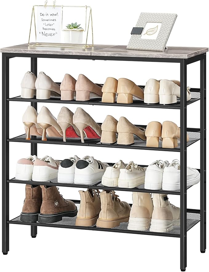 HOOBRO Shoe Rack for Entryway, 5-Tier Shoe Organizer - Image 9