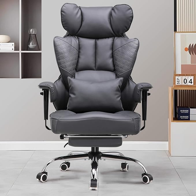 GTRACING Big and Tall Gaming Chair 400lbs Heavy Duty Office Chair - Image 2