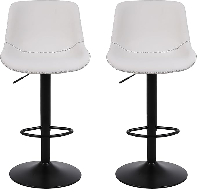 Bar Stools, Swivel Counter Height Barstools - Image 7