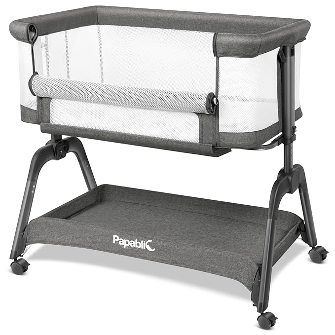 Papablic Baby Bassinet, Bedside Bassinet by Papablic