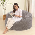 4FT Memory Foam Bean Bag Chair for Adults/Teens, Bean Bag Sofa by BestRoyal