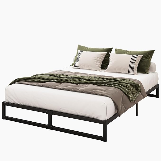 9 Inch King Bed Frame Sturdy Mattress Foundation, Heavy Duty Metal Platform - Image 7