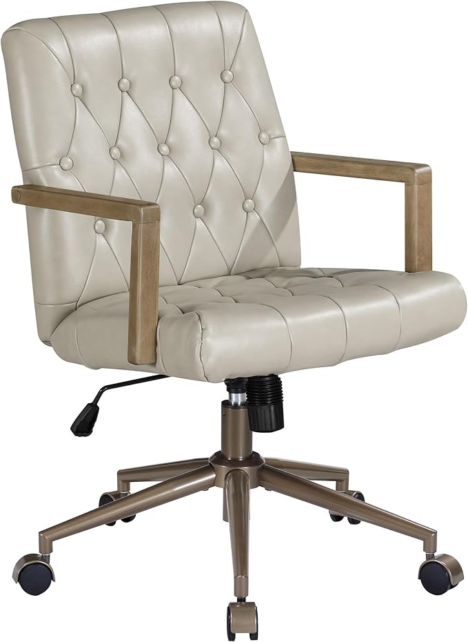 OSP Home Furnishings Waltham Adjustable Height and Tilt, Swivel Home Office by OSPHomeFurnishings