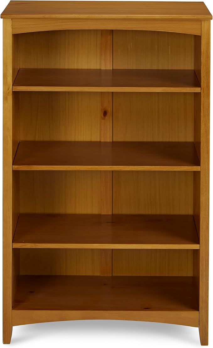 Shaker Style 4 Shelf Bookcase / Solid Wood / 48" High / Adjustable Shelving / by Camaflexi