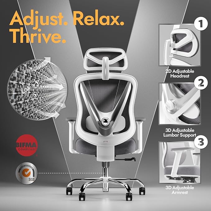 Ergonomic Mesh Office Chair - Image 4