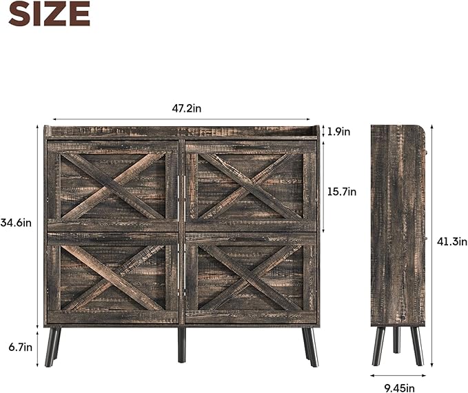 Maupvit Large Shoe Storage Cabinet - Image 2