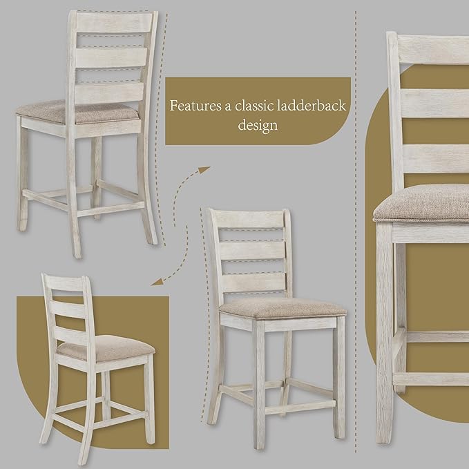 Signature Design by Ashley Skempton 24" Counter Height Upholstered Barstool - Image 5
