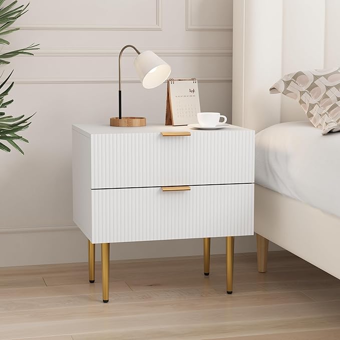 Set of 2 Nightstand, Bedside Table - Image 6