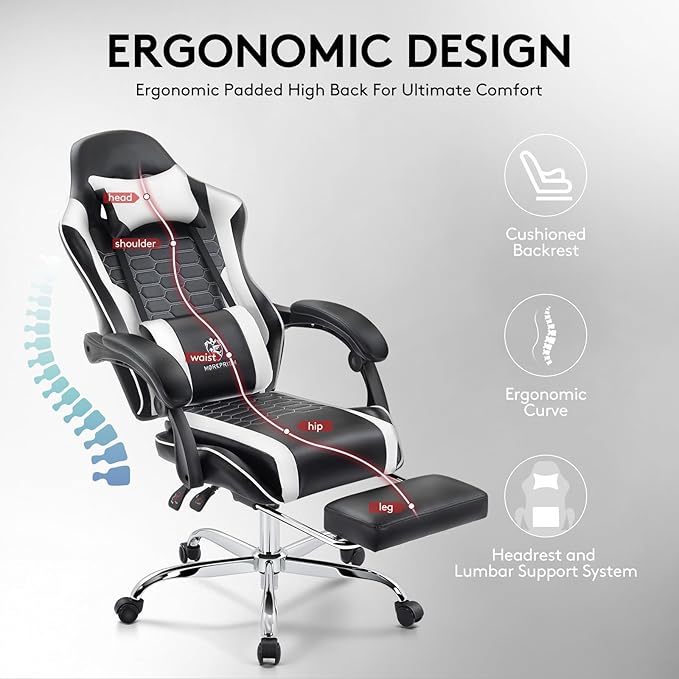 Gaming Chair, Computer Office Chair - Image 9