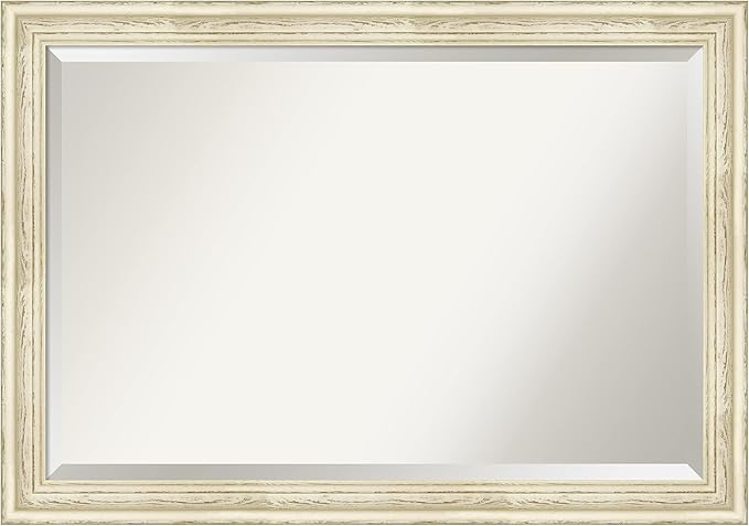 Amanti Art White Bathroom Mirror by AmantiArt