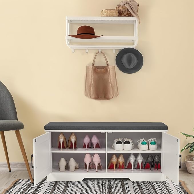 2-Tier Storage Bench, Shoe Bench - Image 8