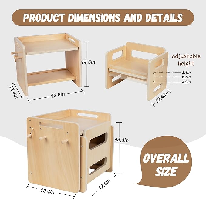 Montessori Weaning Table and Chair Set - Image 7