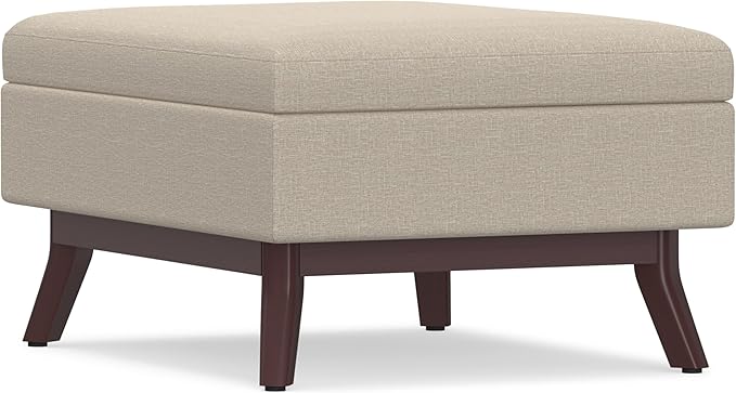 SIMPLIHOME Owen 34 inch Wide Mid Century Modern Rectangle Coffee Table Storage - Image 8