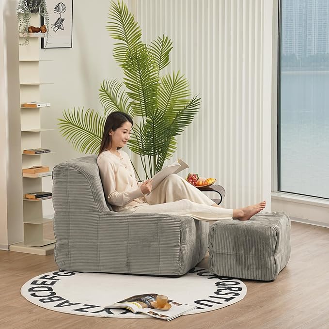 N&V CUBICUS Sofa, Single Seated Foam Sofa, Armless Floor Sofa, ALL NEW HYBRID - Image 5