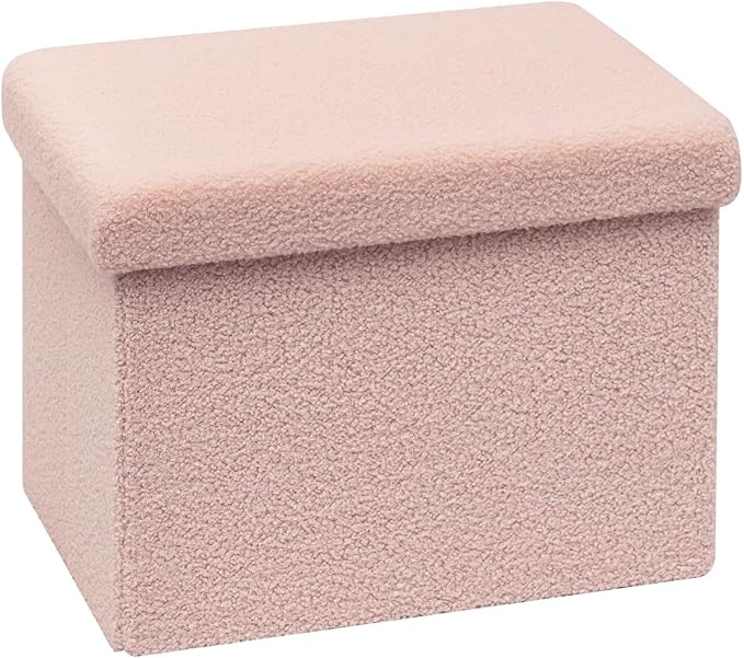 16.5 Folding Storage Ottoman Cube by CAIPINFUL