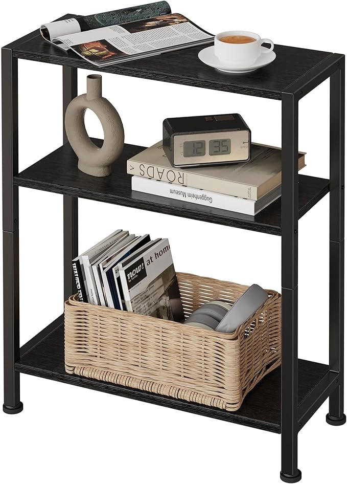 3-Tier Side Table, Small EndTable, Sofa SideTable by VANTIMO