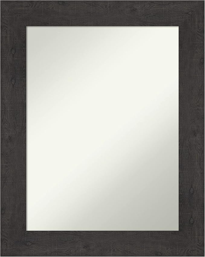 Amanti Art Brown Bathroom Mirror by AmantiArt