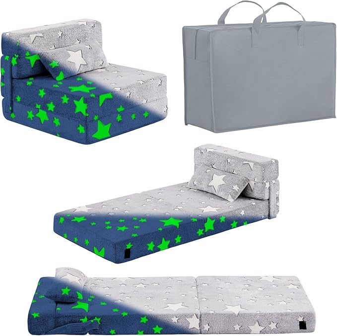 Folding Sofa Bed Floor Mattress by Givjoy