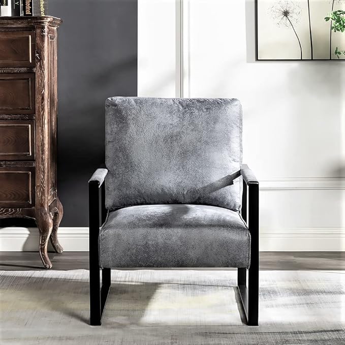 Container Furniture Classic Mid Century Modern Accent Chair - Image 3