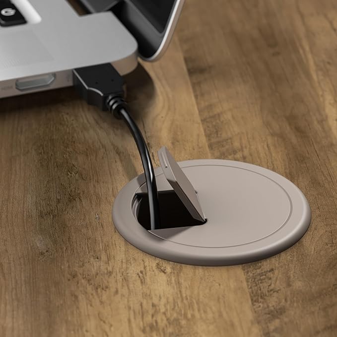 Bush Furniture Cabot 60W L Shaped Computer Desk - Image 8
