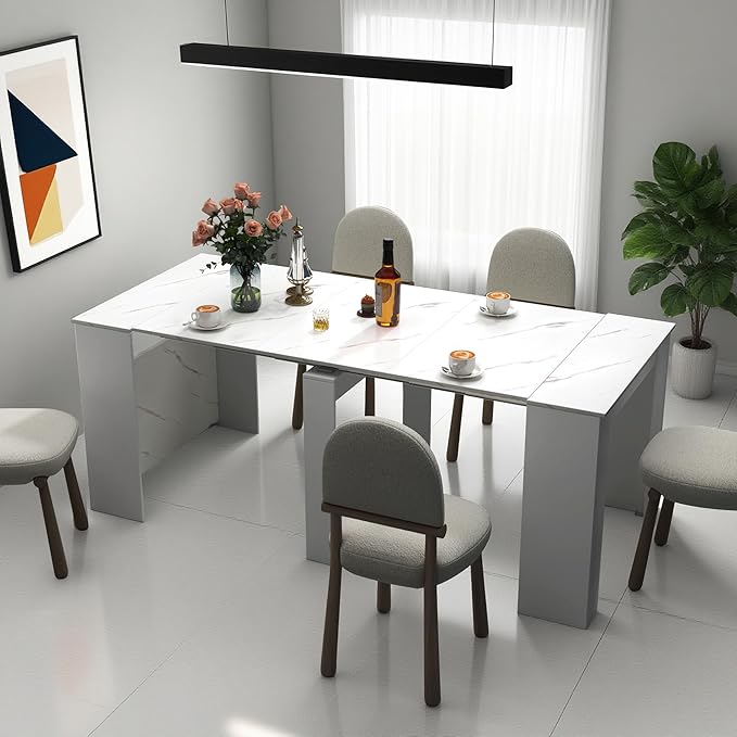 Expandable Dining Table, Convertible Table - Image 2