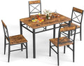 5-Piece Dining Table Set, Dining Table Set by Zevemomo