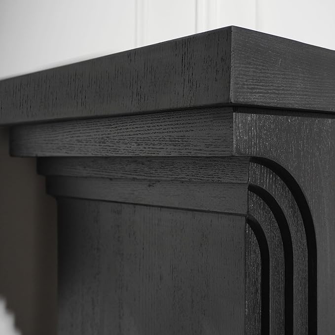 KEIKI Wood Entryway Console Table Behind Couch & Sofa, Modern Minimalist Style - Image 4