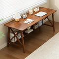 Extra Long Desk with Bookshelf by NELYE