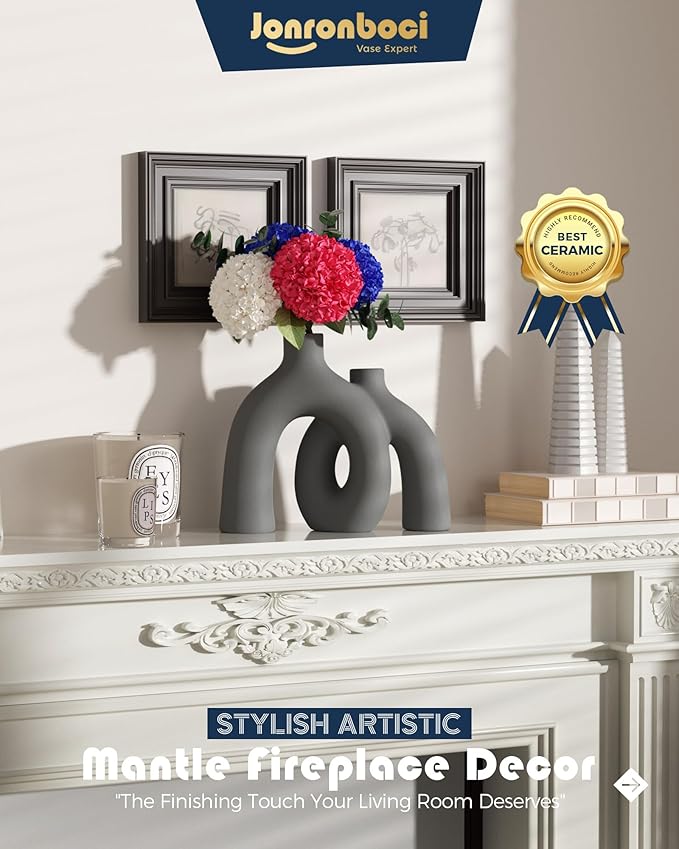 Hug Donut Decorative Vase Set - Image 7